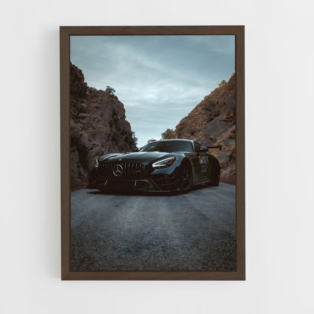 Poster Amg gt r pro élégant – affiche Mercedes (vue 5)